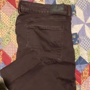 Wine AEO jeggings